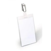 durable clip security badge 90x60mm