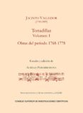 tonadillas volumen i obras del periodo 1768-1778