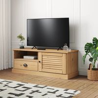 vidaxl mueble para tv vigo madera maciza de pino 106x40x40 cm