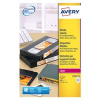 avery mini data cartridge label 72mmx2115mm 24 per sheet - l7665-25