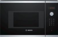 microondas con grill integrable bosch bel523ms0 20l 800w negro