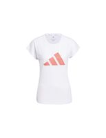 camiseta de fitness adidas training 3b w white