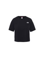 camiseta the north face cropped w black