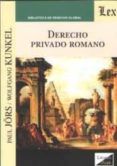 derecho privado romano