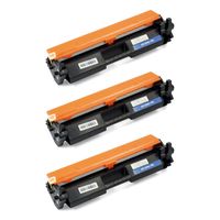 zipzap toners compatibles con hp tcf217a negro pack 3 unidades