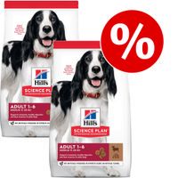 hills science plan canine - pack ahorro - senior vitality medium 2 x 14 kg
