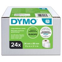 dymo label writer large address labels 24 roll