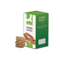 q-connect rubber bands no32 762 x 32mm 500g ref kf10537