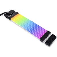 lian-li strimer plus v2 cable de extension rgb 24 pines 20cm