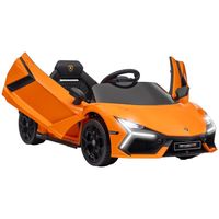 aiyaplay coche electrico para ninos de 3 anos lamborghini revuelto naranja