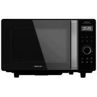 cecotec grandheat 2500 flatbed touch black microondas 25l 800w negro