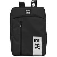 smile akira mochila para portatil hasta 16 impermeable antirrobo negra