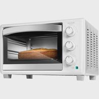 horno de sobremesa baketoast 2300 white 23 l 1500 w 3 modos de calor temporizador 60min