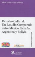 derecho cultural un estudio comparado entre mexico espana argentina y