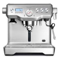 sage the dual boiler cafetera expresso totalmente automatica 15 bares acero inoxidable