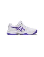 zapatillas de tenis asics gel-dedicate 7 blanco mujer