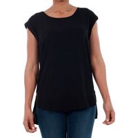 vero moda camiseta tirantes 10185237 vmnewmaker ss open back top lcs black para mujer