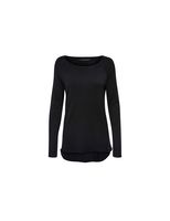 sudadera only mila lacy long negro mujer