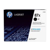 hp 87x toner original negro