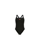 banador de natacion arena solid swimsuit mujer black