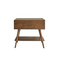 mueble de bano de madera de mindi maciza de 80 cm