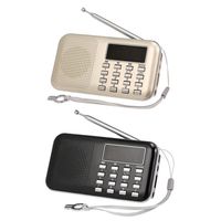 y-896 mini radio fm reproductor de audio mp3 portatil digital de 3w con altavoz estereo