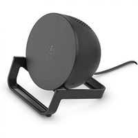 belkin boostcharge de 10 w y altavoz bluetooth soporte de carga inalambrica negro