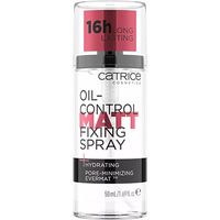 catrice base de maquillaje oil-control mattifying setting spray para mujer