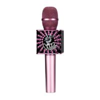 toy lab la voz kids microfono karaoke bluetooth rosa