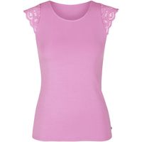 lisca blusa camiseta de manga corta retromania cheek para mujer