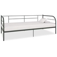 vidaxl estructura de cama sin colchon metal blanco 90x200 cm