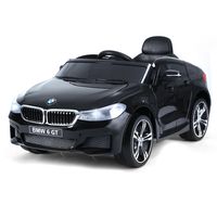 homcom bmw 6gt coche electrico 6v negro