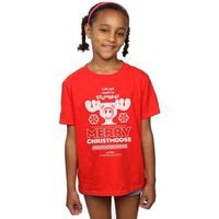 national lampoons christmas va camiseta manga larga merry christmoose para nina