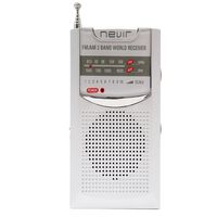 radio bolsillo - nevir nvr-136 plata