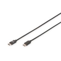 digitus cable de conexion usb-c 1m negro