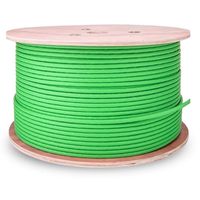 aisens a146-0667 bobina cable de red rj45 cat7 sftp awg23 lszh cpr cca 305m verde