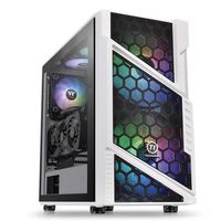 thermaltake commander c31 tg snow argb edition cristal templado usb 30