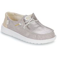 heydude zapatos wendy metallic sparkle para mujer