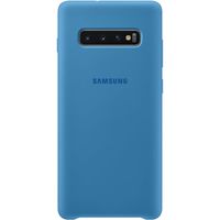 samsung silicone cover azul para samsung galaxy s10 plus