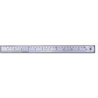 linex stainless steel ruler imperial and metric 1000mm