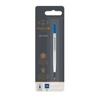 parker rollerball refill medium blue pack of 12 s0881250