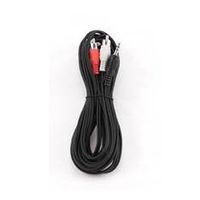 cable de audio jack 35mm stereo rca x2 15mm macho-macho 5m