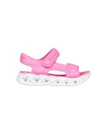 zapatillas skechers heart lights sandals nina pink meshmulti tri