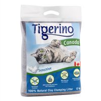 tigerino canada sensitive arena aglomerante - 2 x 12 kg - pack ahorro
