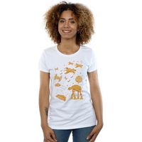 disney camiseta manga larga gingerbread battle para mujer