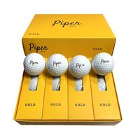 1 docena de bolas de golf de torneo de larga distancia premium bolas de golf de cubierta de uretano suave de 4 capas estandar usga