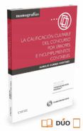 la calificacion culpable del concurso por errores e incumplimient o co