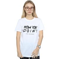 friends camiseta manga larga how you doinr para mujer