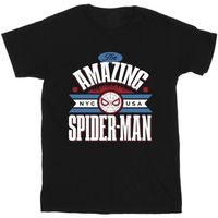 marvel camiseta manga larga nyc amazing para nina