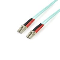 startech cable aqua fibra duplex multi lc 100gb 50125 3m